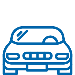 Icon of a car