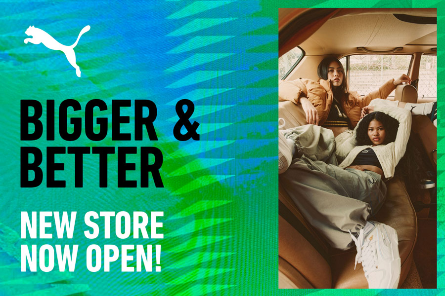 New PUMA Store: Bigger and Better!