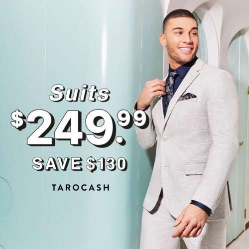 Suits $249.99, save $130