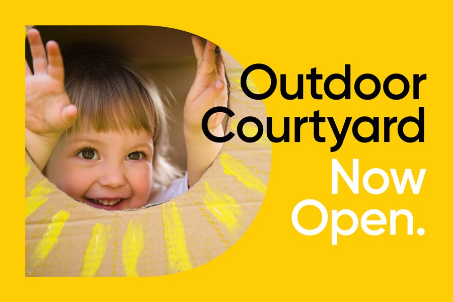 New Outdoor Courtyard is now open!