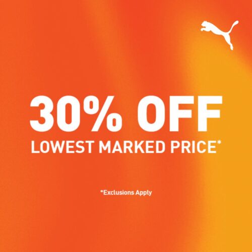 30% Off Lowest Marked Price Storewide