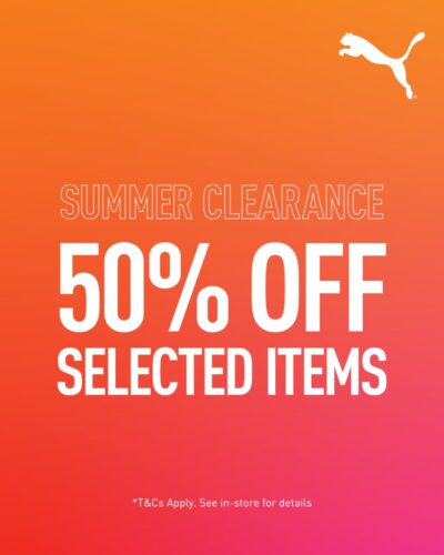 Summer Clearance 50% Off Selected Products + 30% Off Lowest Marked Price (Remaining products in-store)