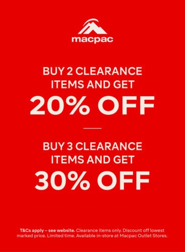 Buy 3 Clearance Items and receive 30 % Off