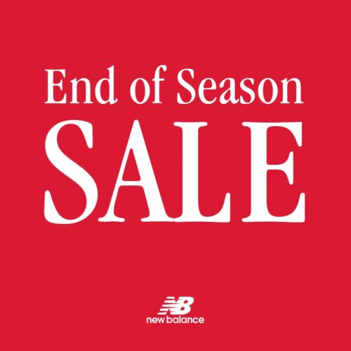 End of Season Sale: Up to 40% off selected styles, our biggest sale this year!